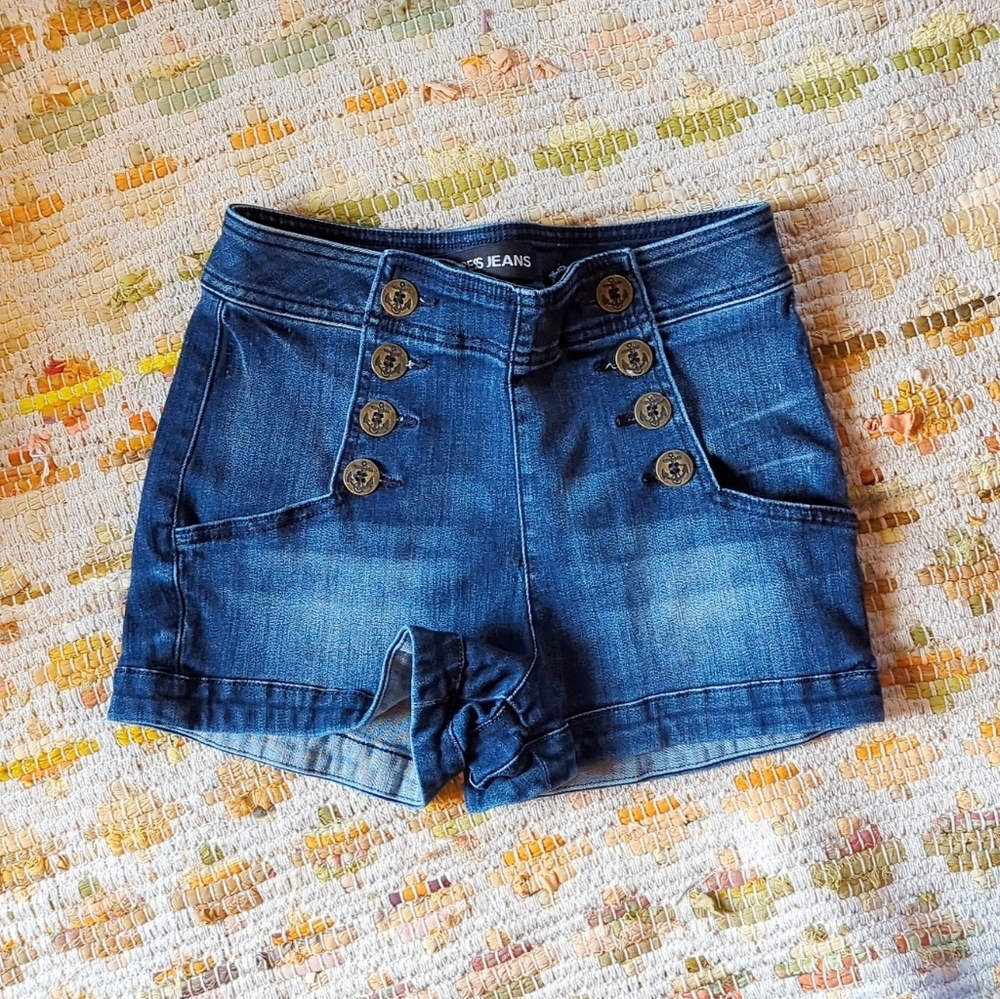 Express denim shorts - sailor style
